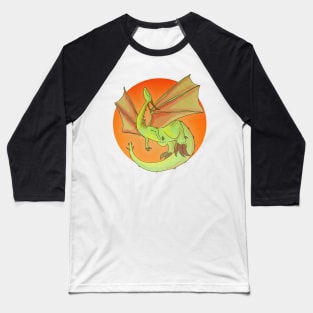 Rise and Shine Dragon Baseball T-Shirt